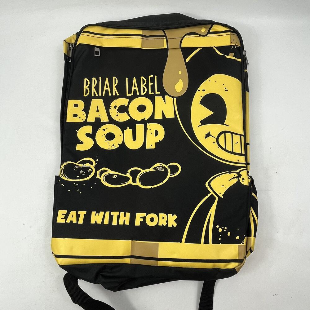 Bendy And The Ink Machine Backpack Bacon Soup OFFICIAL Video Game School Bag